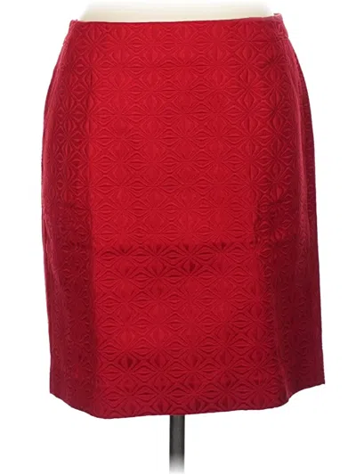 Pre-owned The Limited Formal Skirt In Red