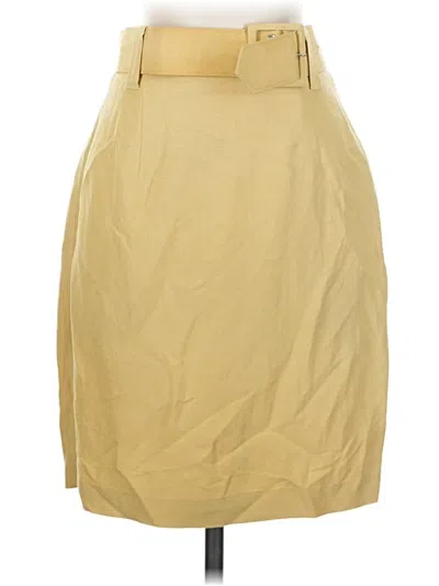Pre-owned The Limited Formal Skirt In Tan