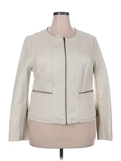 Pre-owned The Limited Jacket In White