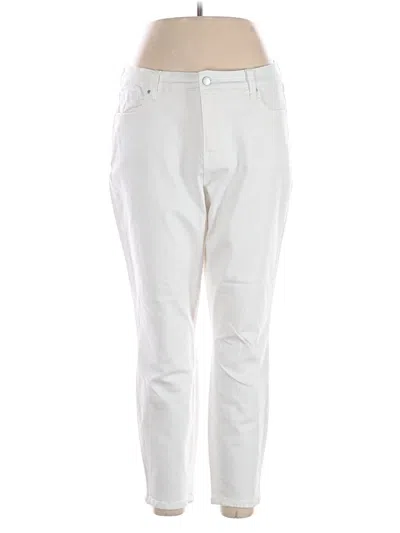 Pre-owned The Limited Jeans In White