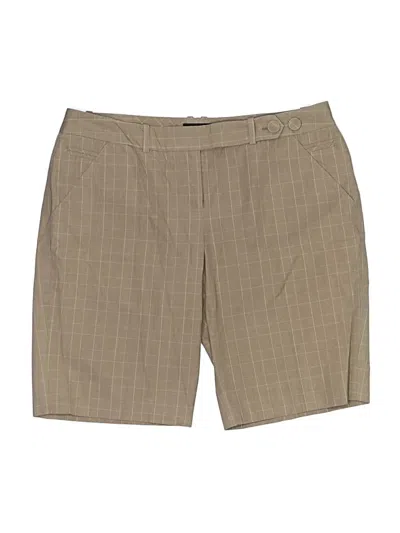 The Limited Khaki Shorts In Animal Print