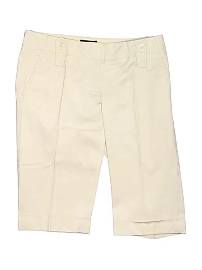 Pre-owned The Limited Khaki Shorts In Ivory