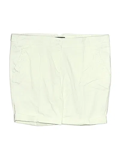 Pre-owned The Limited Khaki Shorts In Ivory