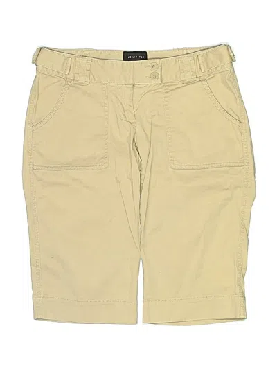 Pre-owned The Limited Khaki Shorts In Tan