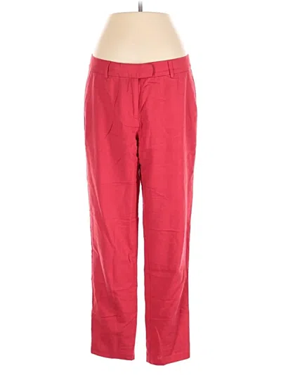 Pre-owned The Limited Linen Pants In Red