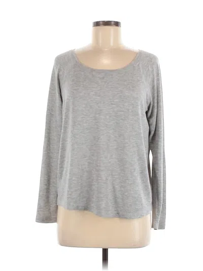 Pre-owned The Limited Long Sleeve T-shirt In Gray