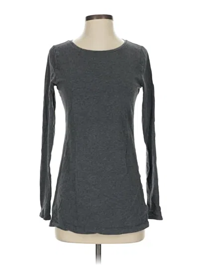 Pre-owned The Limited Long Sleeve T-shirt In Gray