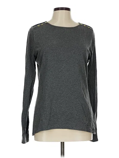 Pre-owned The Limited Long Sleeve T-shirt In Gray