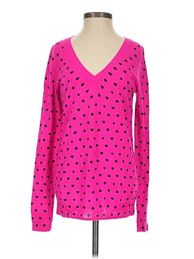 Pre-owned The Limited Long Sleeve T-shirt In Pink