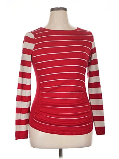 Pre-owned The Limited Long Sleeve T-shirt In Red