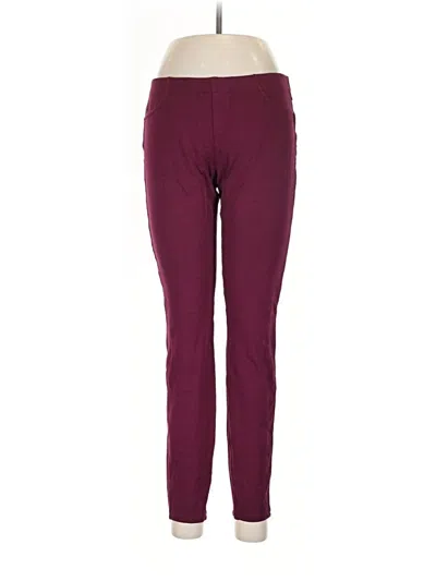 Pre-owned The Limited Outlet Active Pants In Burgundy