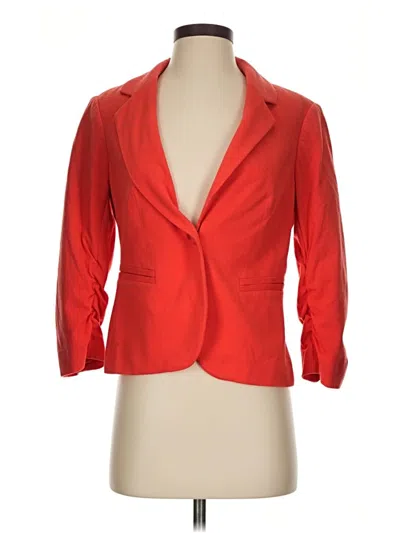 Pre-owned The Limited Outlet Blazer Jacket In Red