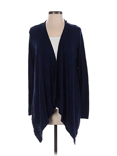 Pre-owned The Limited Outlet Cardigan Sweater In Blue