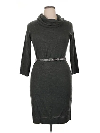 Pre-owned The Limited Outlet Casual Dress In Gray