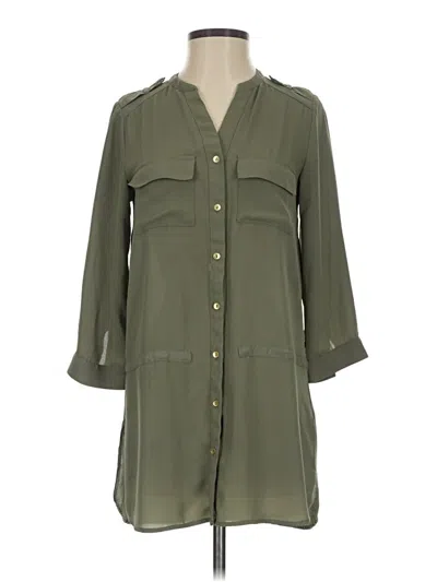 Pre-owned The Limited Outlet Casual Dress In Green