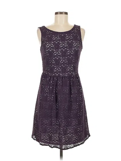 Pre-owned The Limited Outlet Casual Dress In Purple