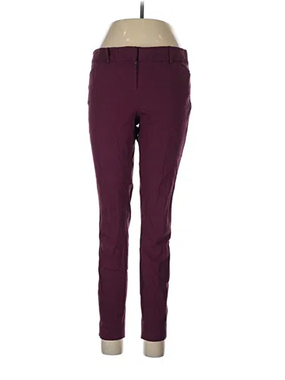 Pre-owned The Limited Outlet Casual Pants In Burgundy