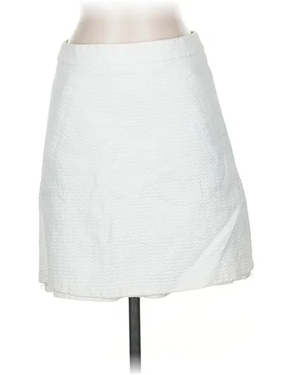 Pre-owned The Limited Outlet Casual Skirt In White