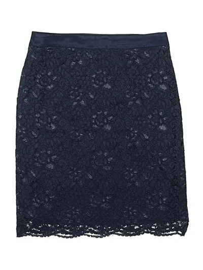 Pre-owned The Limited Outlet Formal Skirt In Blue