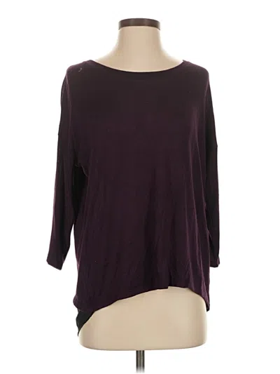 Pre-owned The Limited Outlet Pullover Sweater In Burgundy