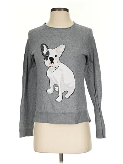 Pre-owned The Limited Outlet Pullover Sweater In Gray