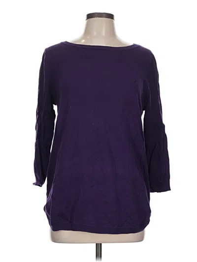 Pre-owned The Limited Outlet Pullover Sweater In Purple