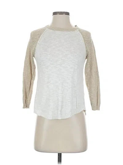 Pre-owned The Limited Outlet Pullover Sweater In White