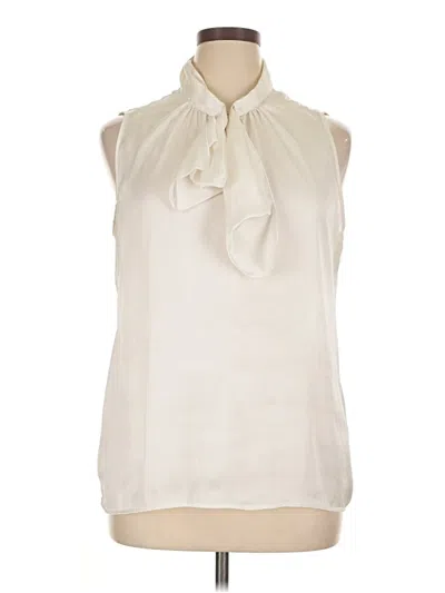 Pre-owned The Limited Outlet Sleeveless Blouse In White