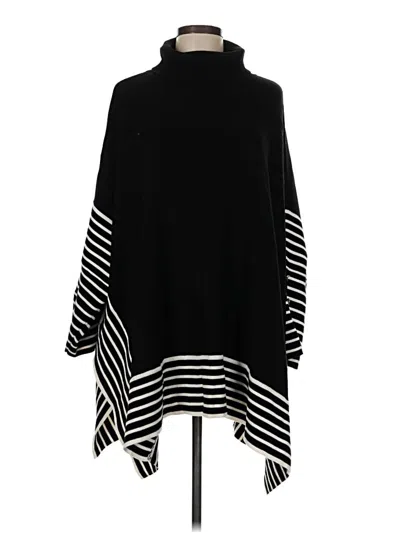 Pre-owned The Limited Poncho In Black