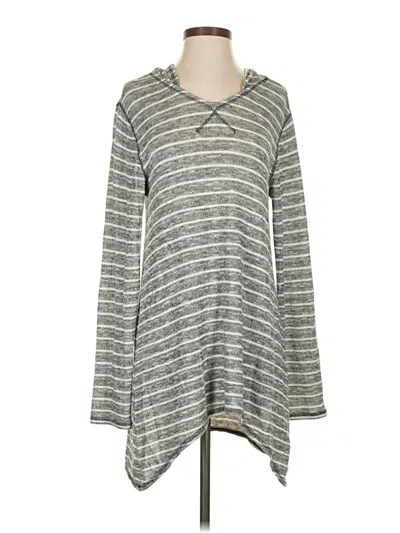 Pre-owned The Limited Poncho In Gray