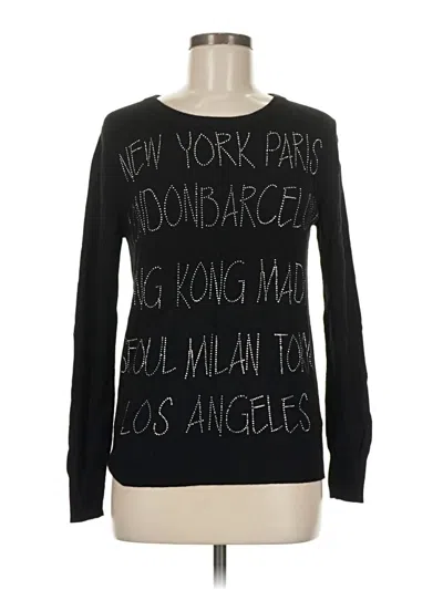 Pre-owned The Limited Pullover Sweater In Black