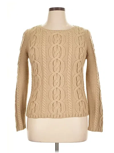 Pre-owned The Limited Pullover Sweater In Brown