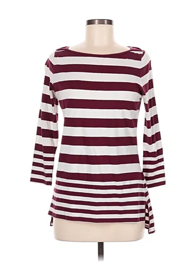 Pre-owned The Limited Pullover Sweater In Burgundy