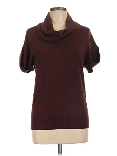 Pre-owned The Limited Pullover Sweater In Burgundy