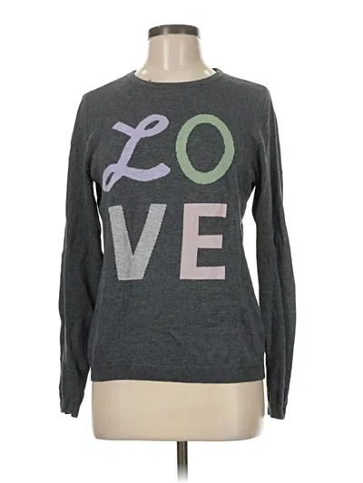 Pre-owned The Limited Pullover Sweater In Gray