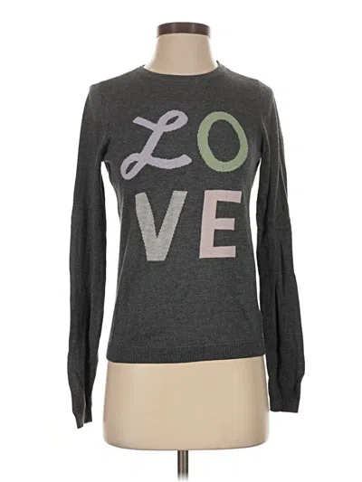 Pre-owned The Limited Pullover Sweater In Gray