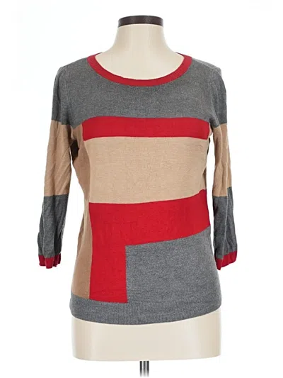 Pre-owned The Limited Pullover Sweater In Gray
