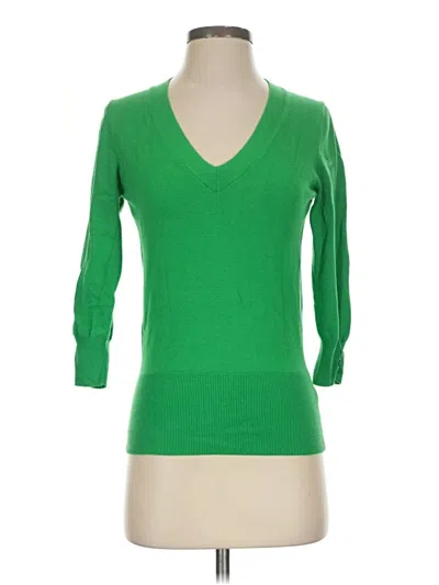 Pre-owned The Limited Pullover Sweater In Green