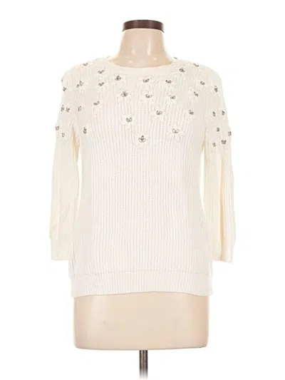 Pre-owned The Limited Pullover Sweater In Ivory
