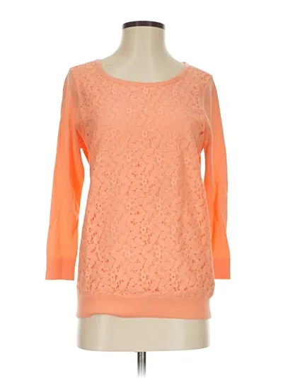 Pre-owned The Limited Pullover Sweater In Orange