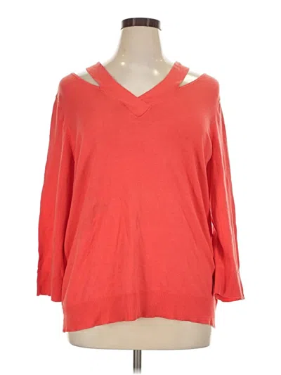 Pre-owned The Limited Pullover Sweater In Red