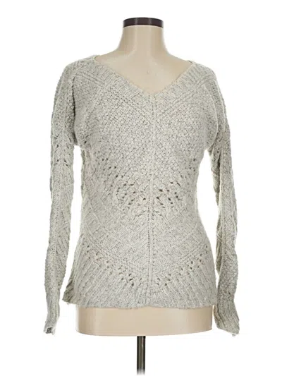 Pre-owned The Limited Pullover Sweater In Silver