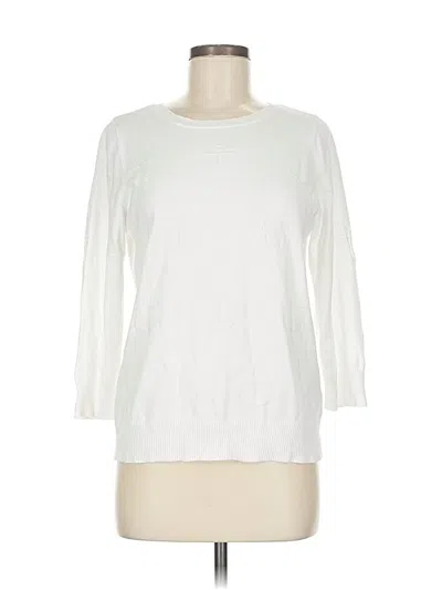 Pre-owned The Limited Pullover Sweater In White