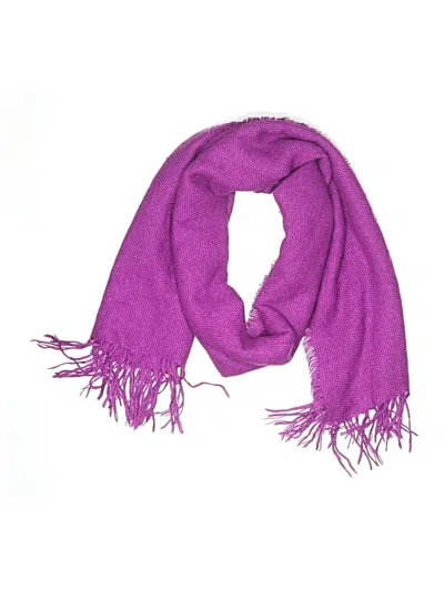 Pre-owned The Limited Scarf In Purple
