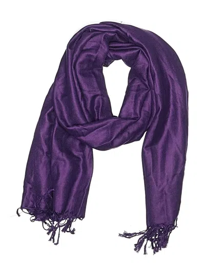 Pre-owned The Limited Scarf In Purple