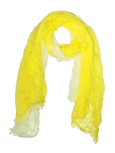 Pre-owned The Limited Scarf In Yellow
