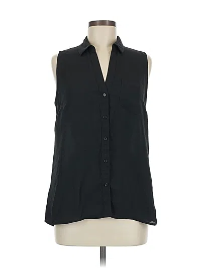 Pre-owned The Limited Sleeveless Blouse In Black