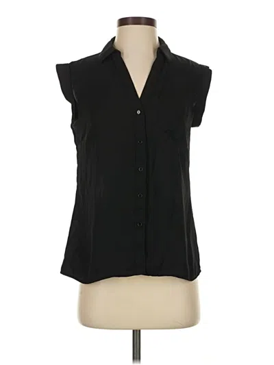 Pre-owned The Limited Sleeveless Blouse In Black