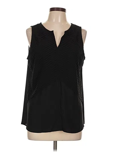 Pre-owned The Limited Sleeveless Blouse In Black