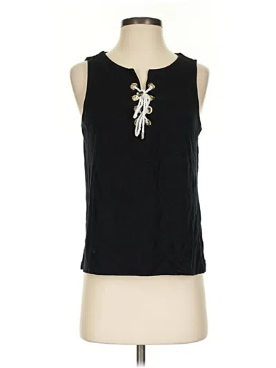 Pre-owned The Limited Sleeveless Blouse In Black